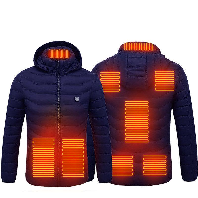 Heated Puffer Jacket - Hipster Collections