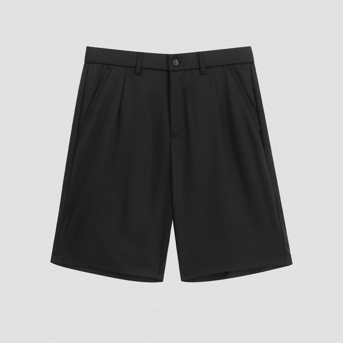 Men's Simple Solid Color Casual Cotton Linen Shorts - Hipster Collections