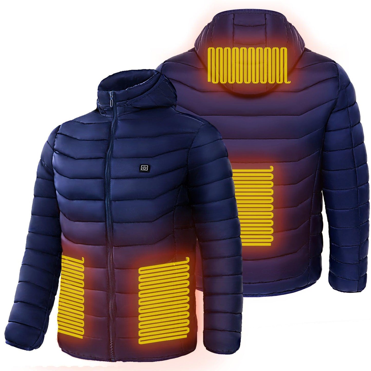 Heated Puffer Jacket - Hipster Collections