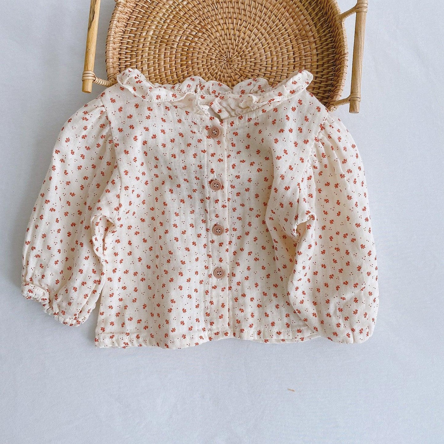 Baby Romper 0-2 Years Old Baby Clothes Baby Girl Foreign Style Pleated Lotus Leaf Sling Climber - Hipster Collections