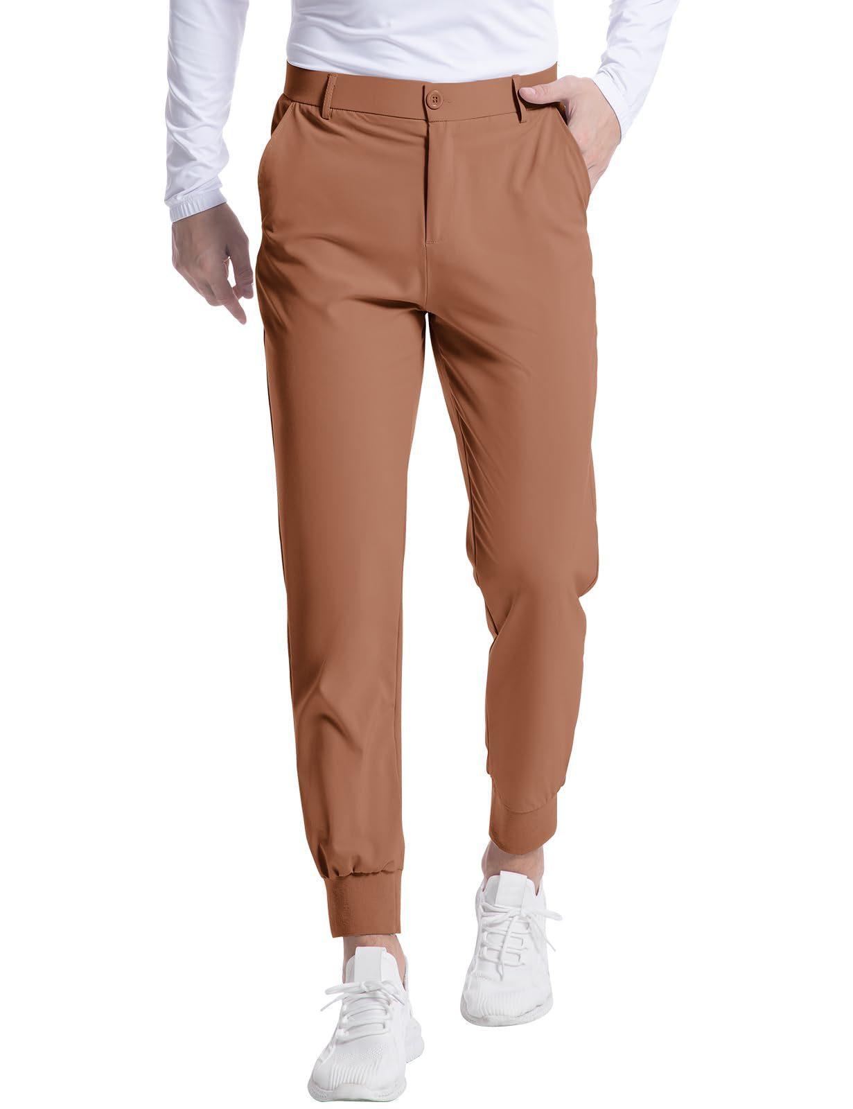 New Men's Stretch Golf Jogging Pocket Slim Trousers - Hipster Collections