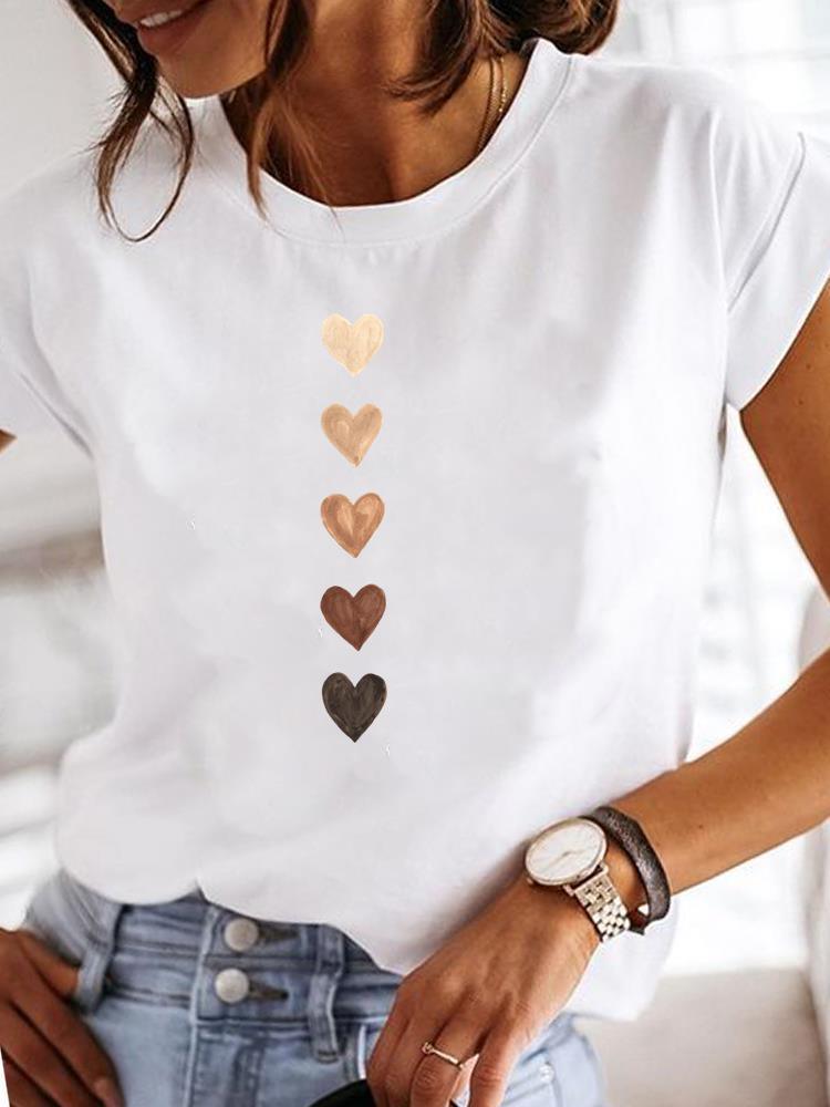 Women's Loose 3D Pattern T-shirt - Hipster Collections