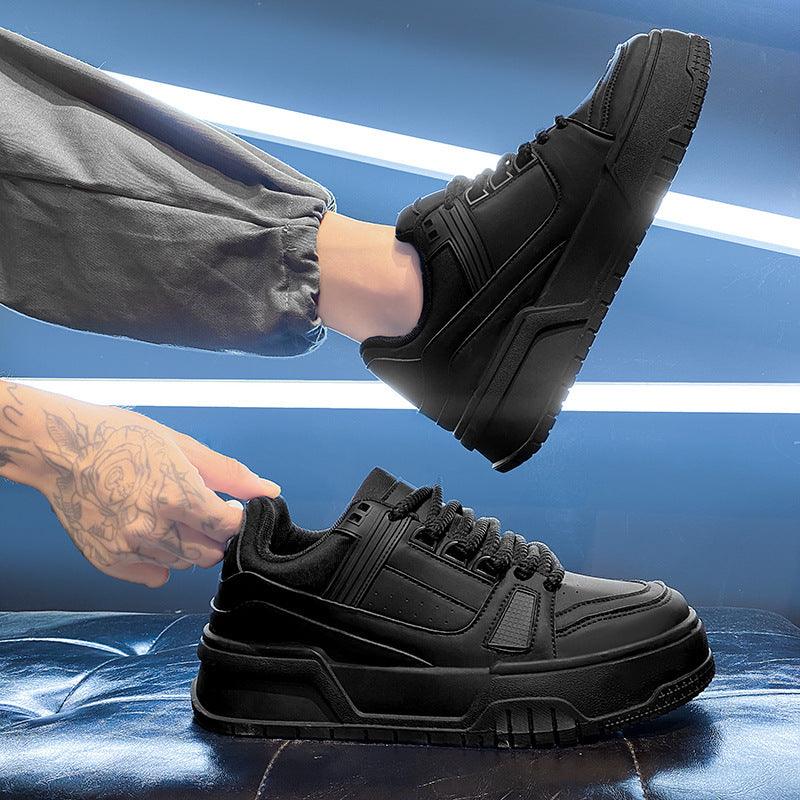 Men's Casual ShoesBoys' Small White Board Shoes With Thick Soles - Hipster Collections