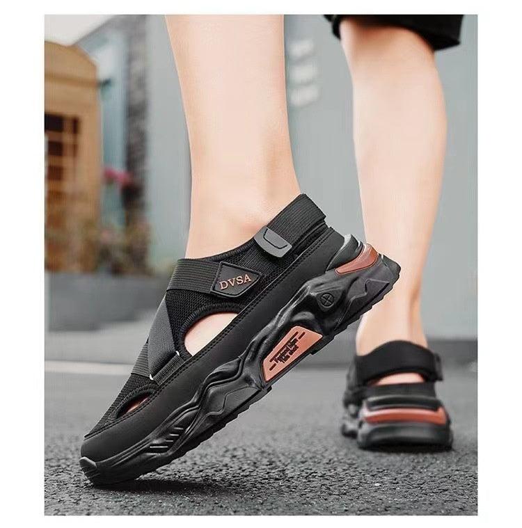 Men's Summer Platform Lightweight Non-slip Breathable Mesh Sandals - Hipster Collections