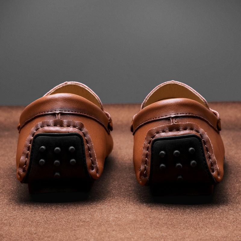Men's Plus Size British Fashion Casual Leather Shoes - Hipster Collections