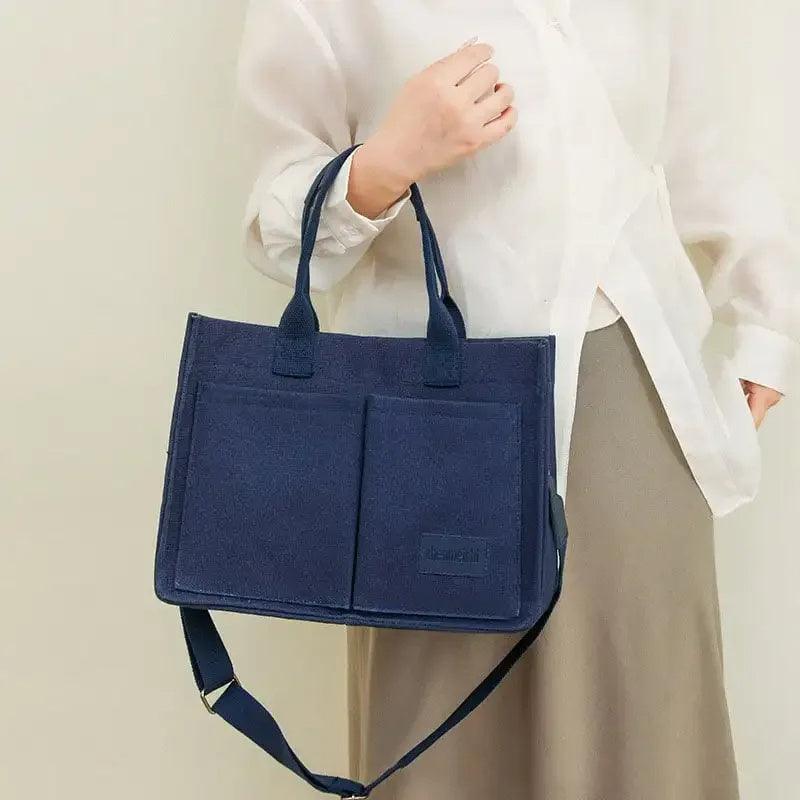Daily Canvas Tote Shoulder Bags Women - Hipster Collections