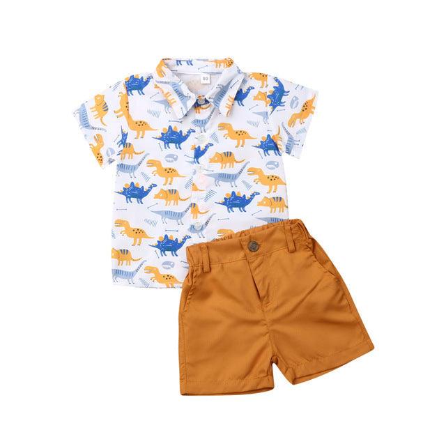 Summer boy T-shirt Shorts Kids Sets - Hipster Collections