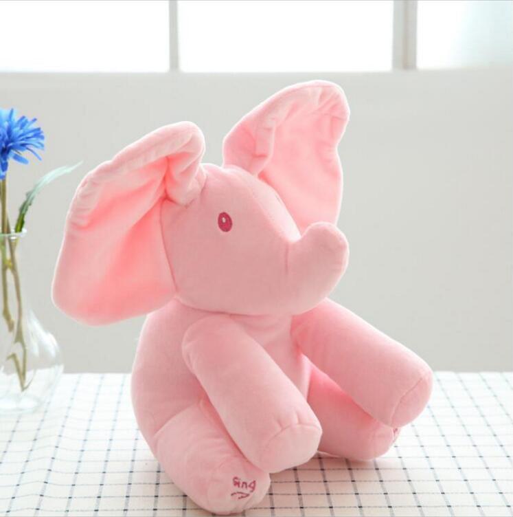 Peek-A-Boo Interactive Elephant Plush Toy - Hipster Collections
