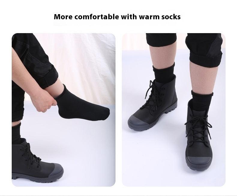 Rain Waterproof Rubber Short Boots - Hipster Collections