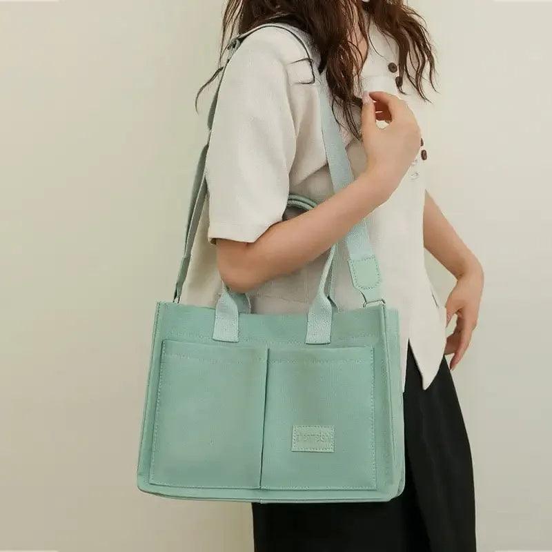 Daily Canvas Tote Shoulder Bags Women - Hipster Collections