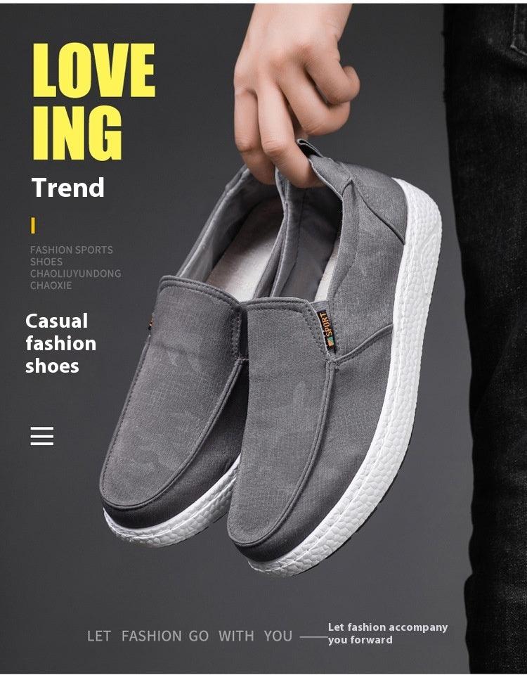 Men's Sports Casual Fashionable Breathable Canvas Shoes - Hipster Collections
