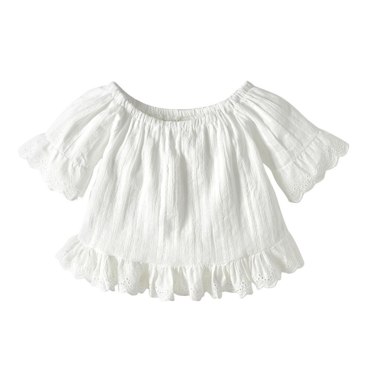 Girls Lace Pearl Jeans Set - Hipster Collections