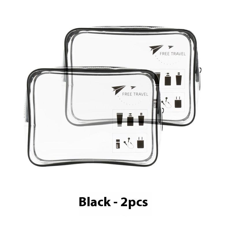 Multi-functional Transparent Travel Waterproof Portable Aviation Plastic Bag - Hipster Collections