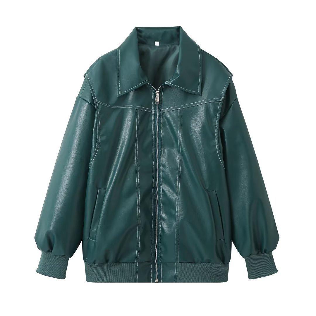 Retro Jacket Cool Stand Collar Long Sleeve Jacket - Hipster Collections