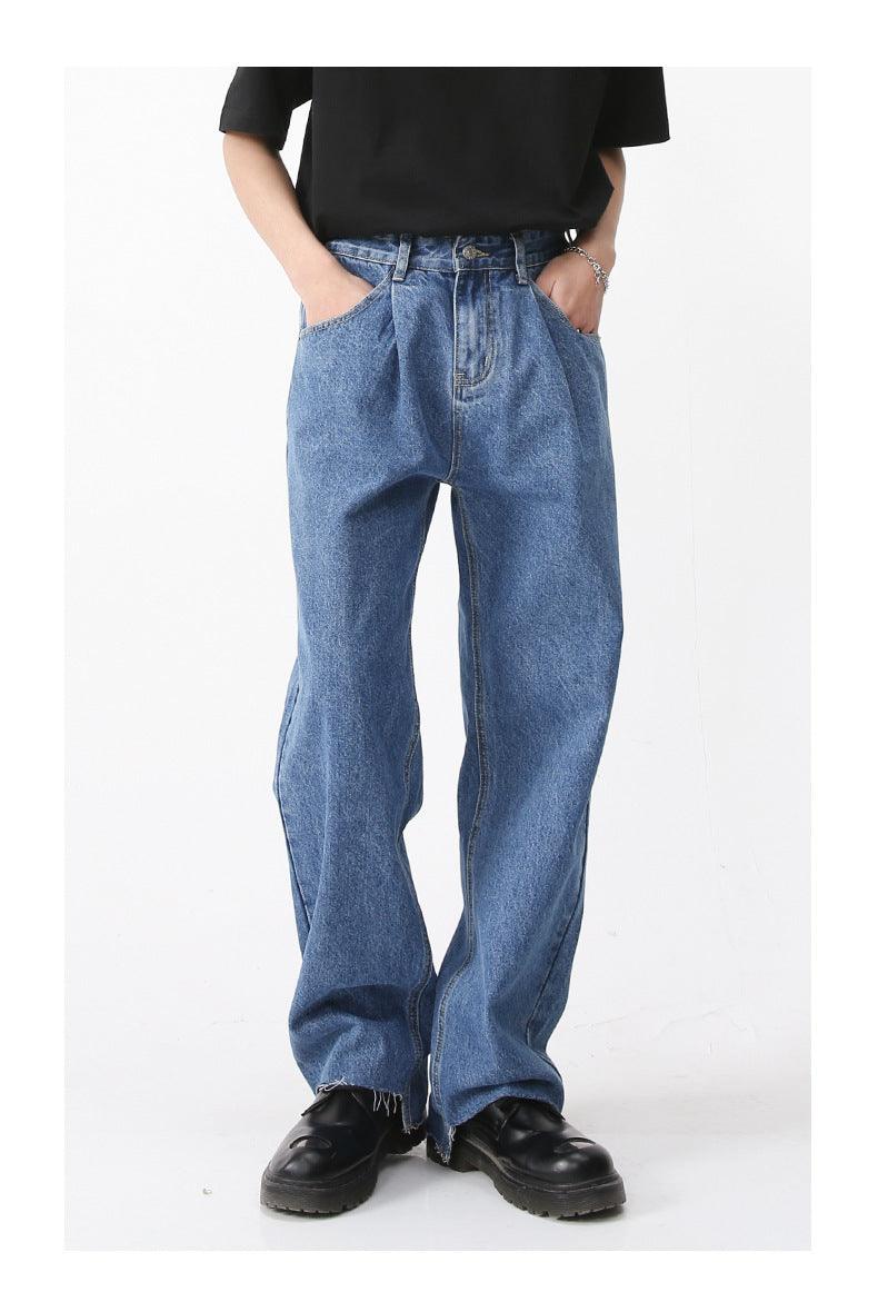 Simple Retro Casual Jeans Irregular - Hipster Collections