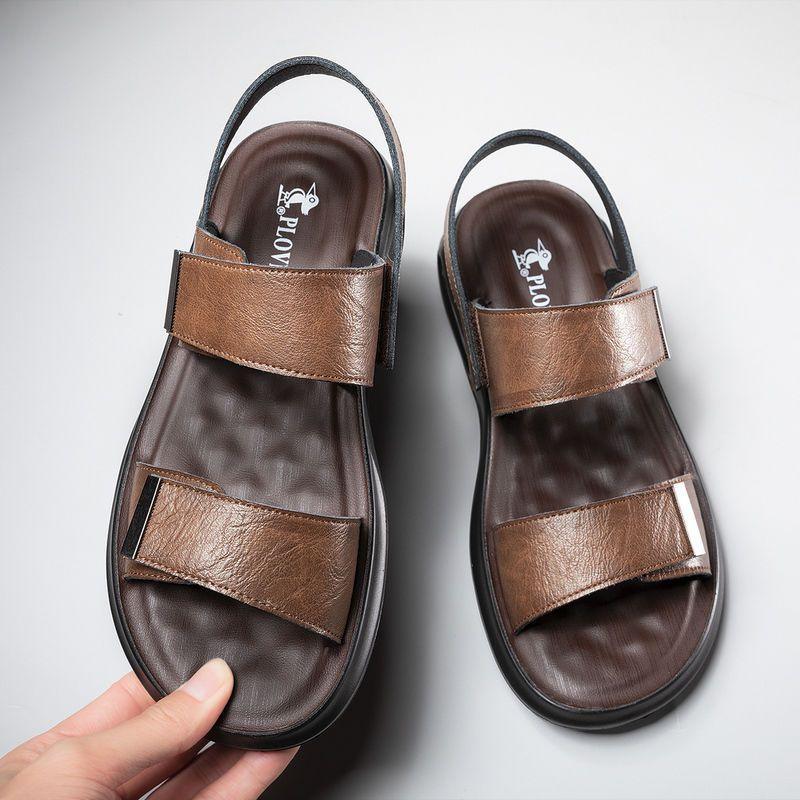 Casual Platform Beach Shoes Men's Summer Wear Dual-use - Hipster Collections