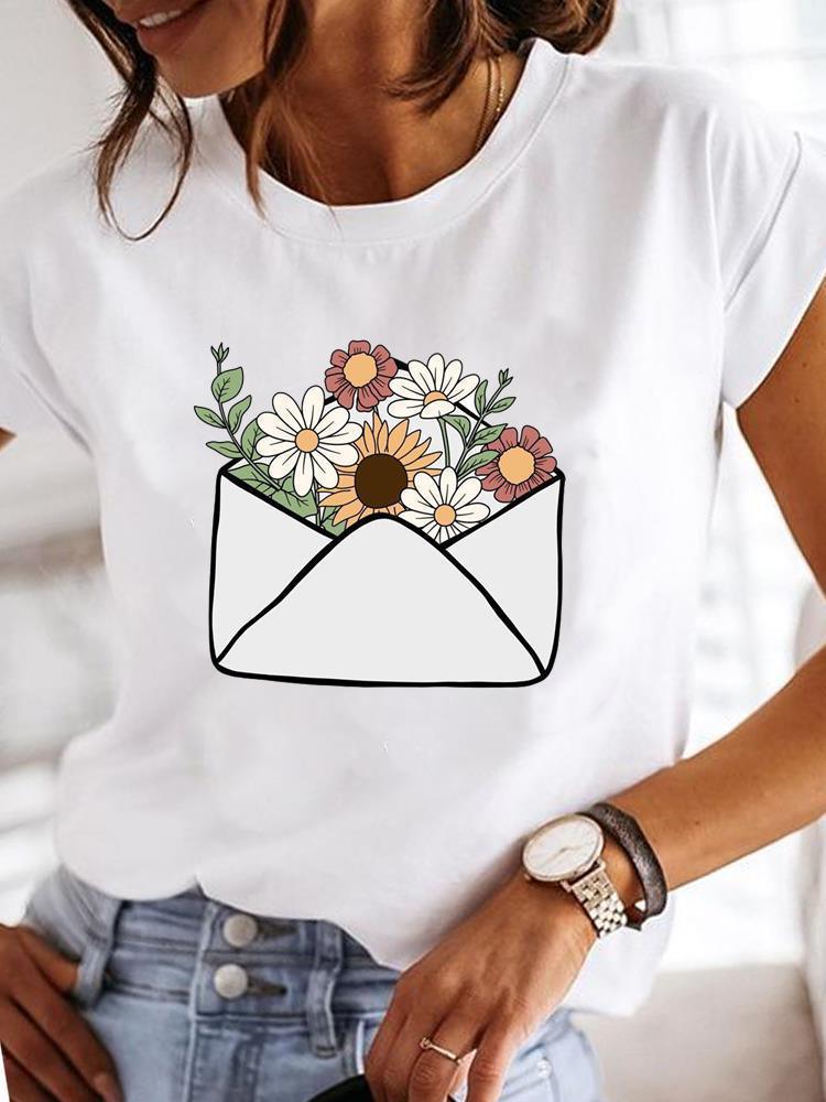 Women's Loose 3D Pattern T-shirt - Hipster Collections