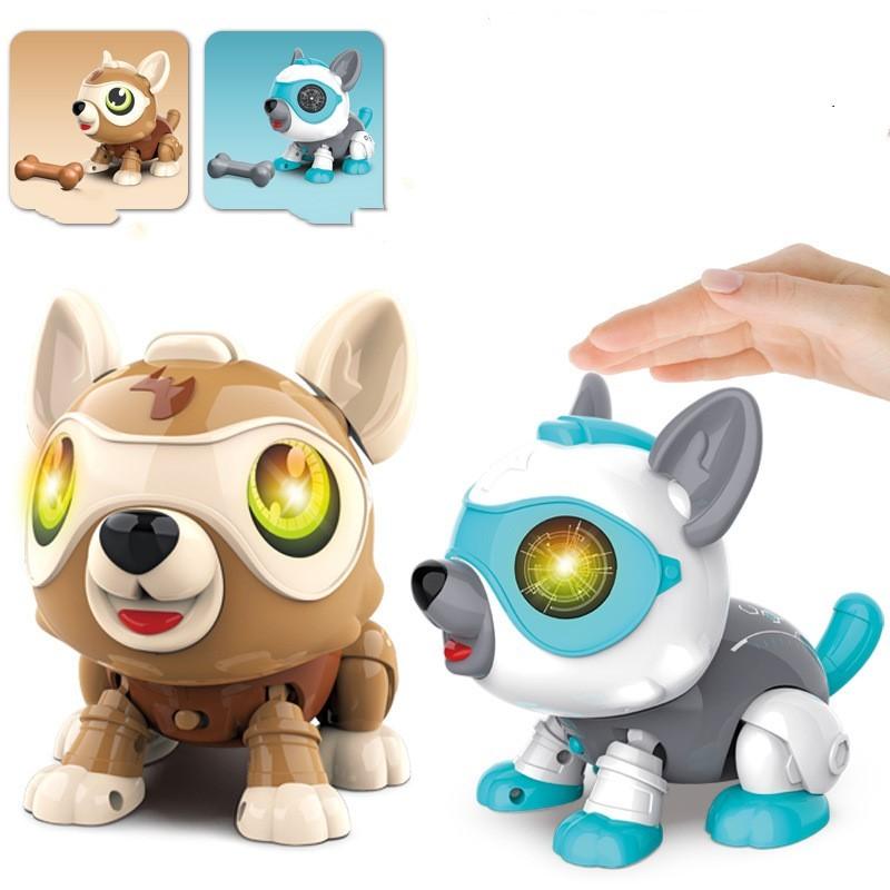 Children's Voice-activated Touch-sensing Electronic Robot Dog - Hipster Collections