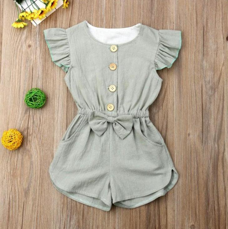 Toddler Girl Clothes Kids Baby Girls Summer Ruffles Sleeve - Hipster Collections