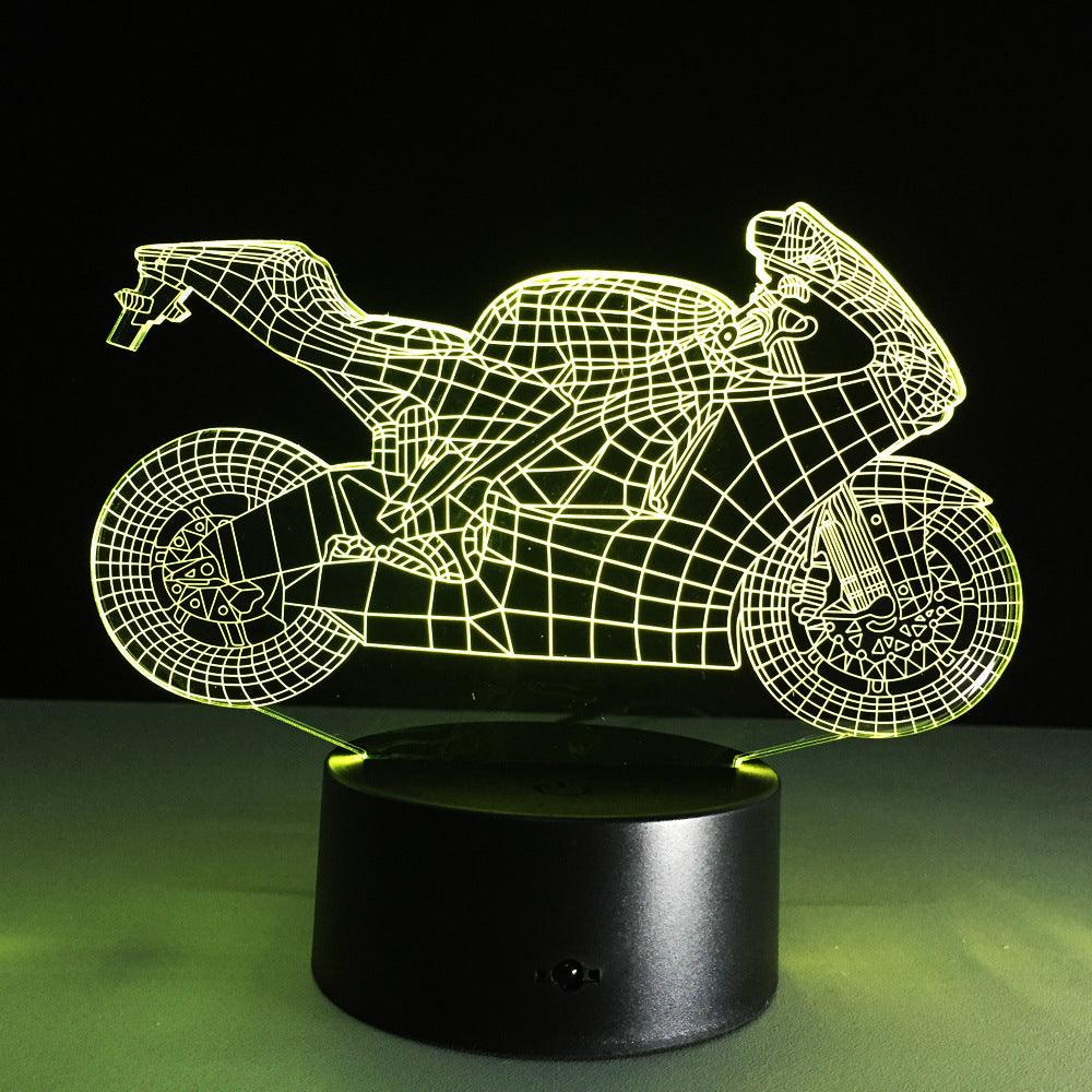 Motorcycle LED Desk Lamp - Hipster Collections