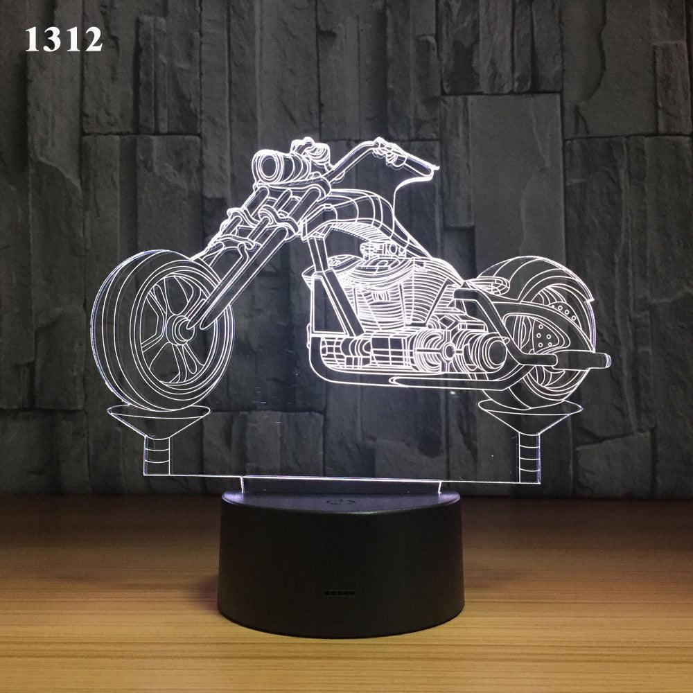 Motorcycle LED Desk Lamp - Hipster Collections