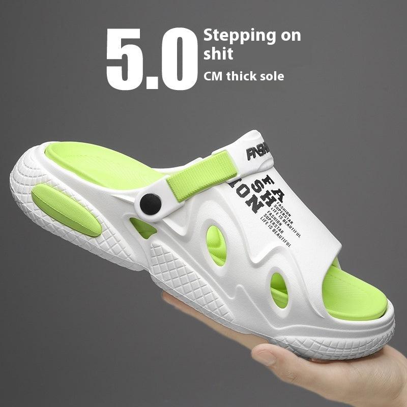 Slippers Men's Summer Outdoor Slip-on Sandals - Hipster Collections