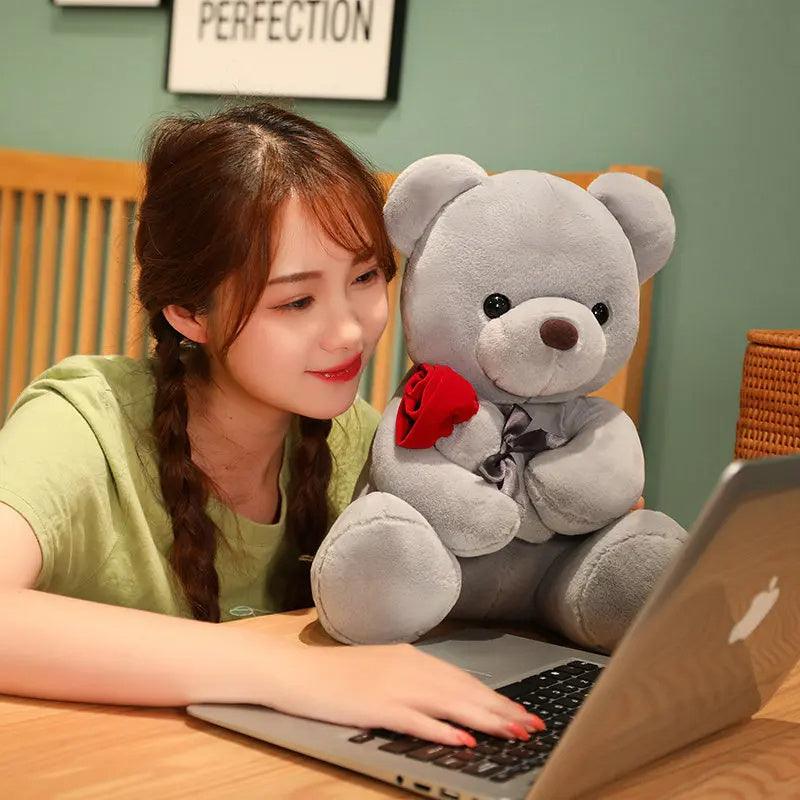 Teddy Bear Plush Pillow Stuffed Soft Animal Dolls - Hipster Collections
