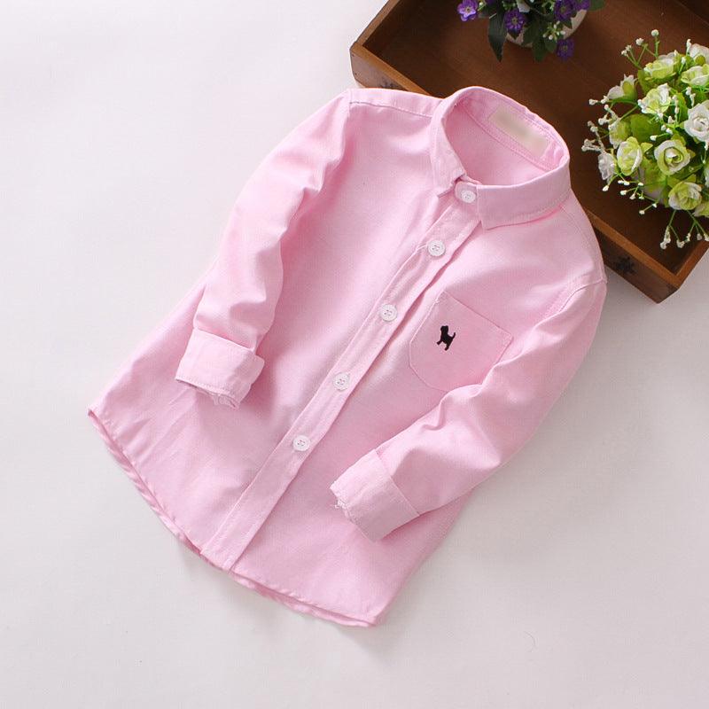 Children's Shirts Boys' Long-sleeved Shirts - Hipster Collections