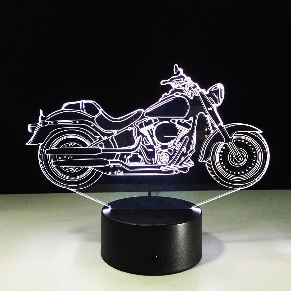 Motorcycle 3D Night Light - Hipster Collections