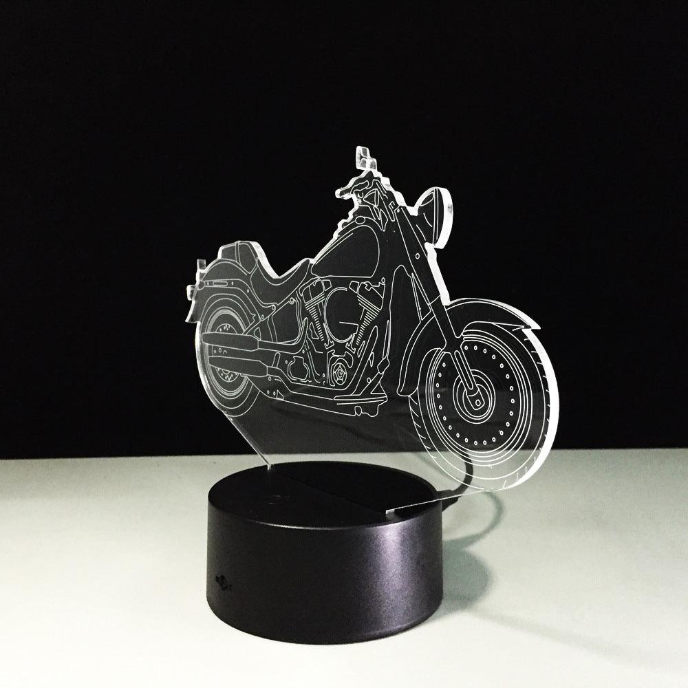 Motorcycle 3D Night Light - Hipster Collections