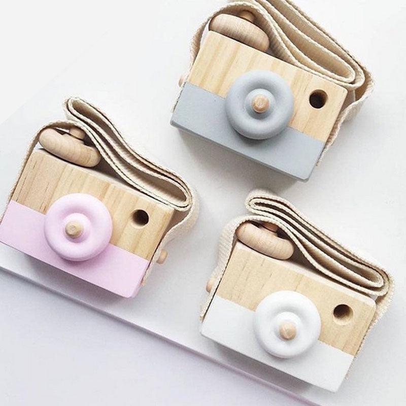 Cute Wooden Toys Camera Baby Kids - Hipster Collections
