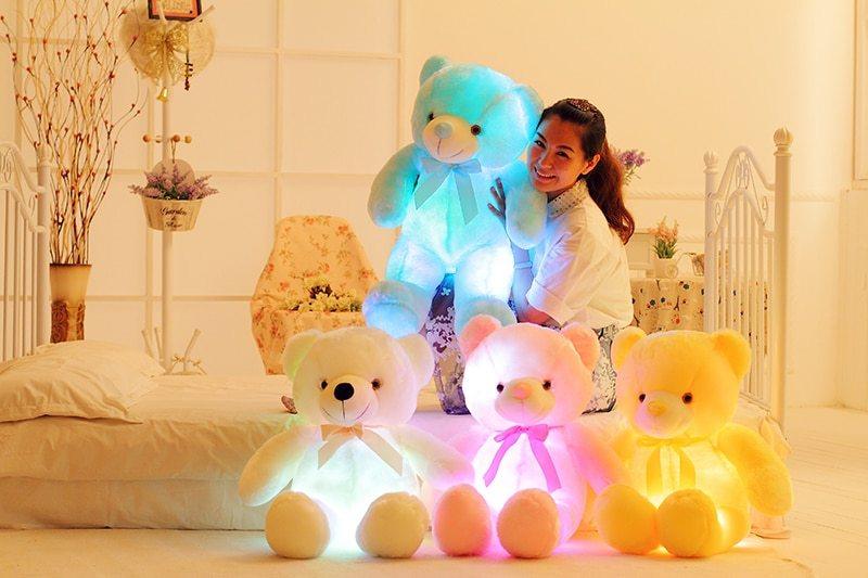 Creative Light Up LED Teddy Bear - Hipster Collections