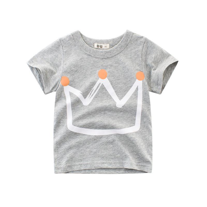 Summer New Boys' Short Sleeve T-shirt Children's T-shirt - Hipster Collections