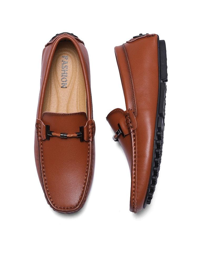 Men's Plus Size British Fashion Casual Leather Shoes - Hipster Collections