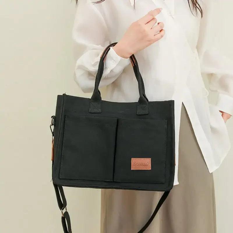 Daily Canvas Tote Shoulder Bags Women - Hipster Collections