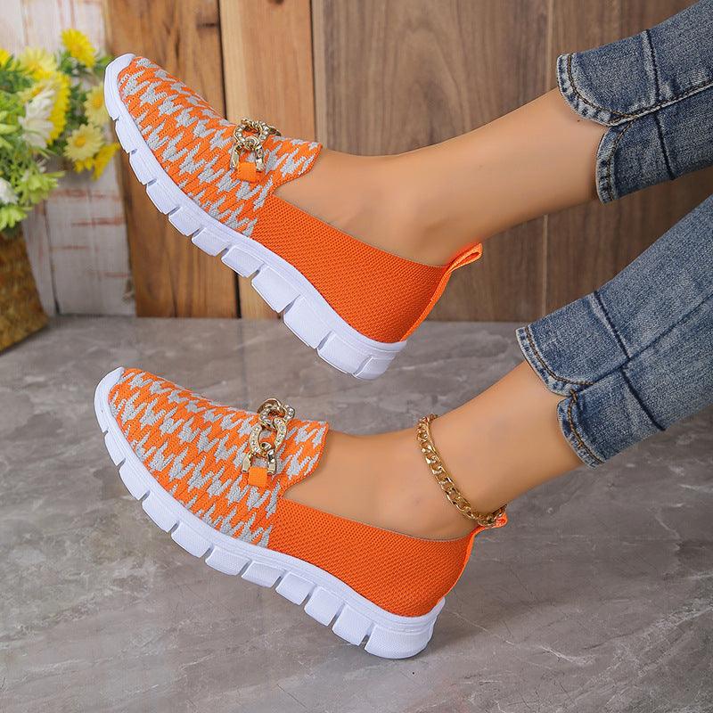 Walking Flat Shoes for Women with Breathable Loafers - Hipster Collections