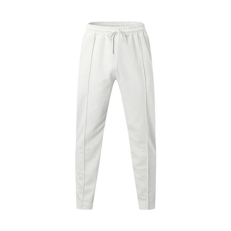 Men's Trousers Sports Casual Loose Straight Pants With Drawstring Design Clothing - Hipster Collections