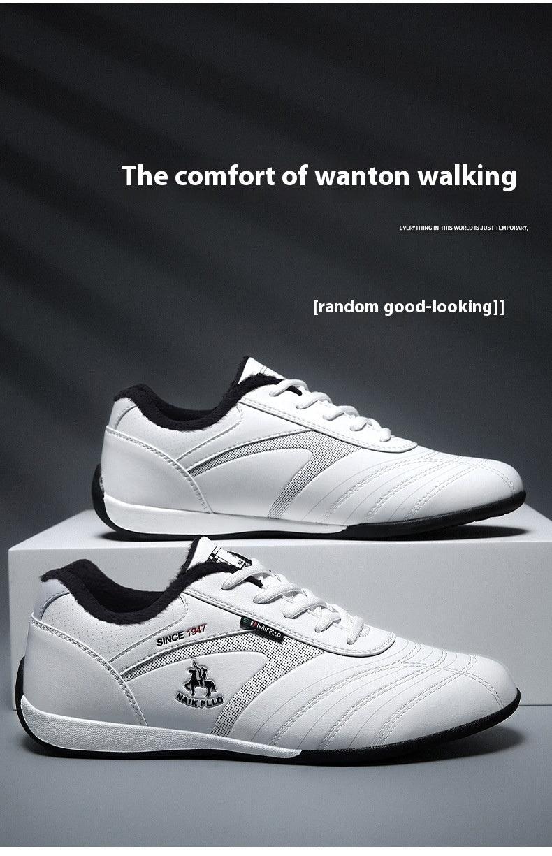 Autumn And Winter Cotton-padded Shoes With Velvet Men's Casual Sneaker - Hipster Collections