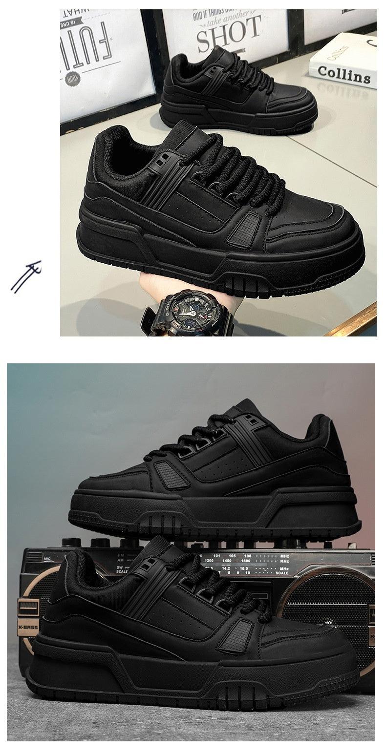 Men's Casual ShoesBoys' Small White Board Shoes With Thick Soles - Hipster Collections