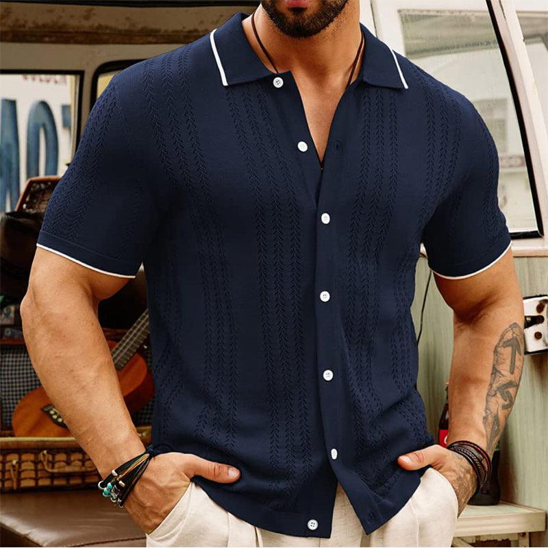 Short-sleeved Polo Shirt - Hipster Collections