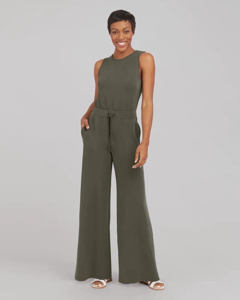 Women's Fashionable Lace Up Jumpsuit Pants - Hipster Collections