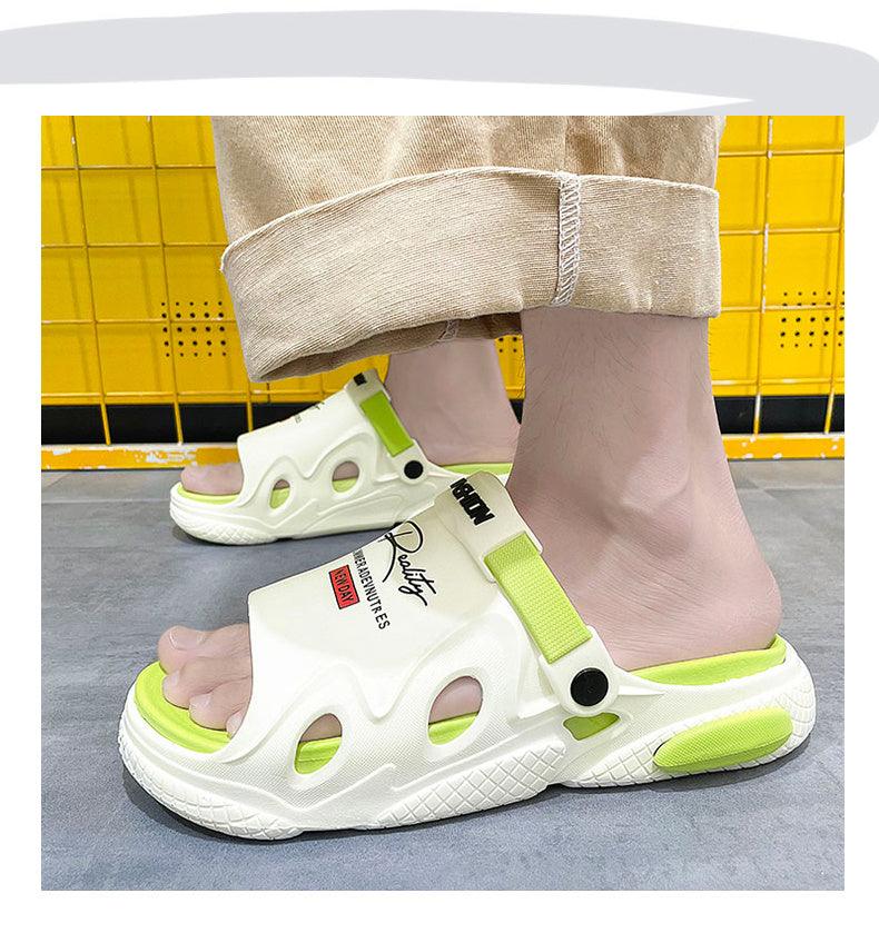 Slippers Men's Summer Outdoor Slip-on Sandals - Hipster Collections