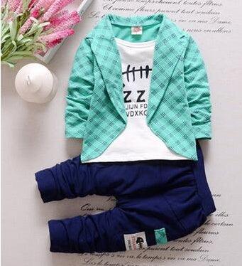 Toddler baby clothes children suit 0-3 years old suit + pants children's sportswear boys girls children's clothing brand - Hipster Collections