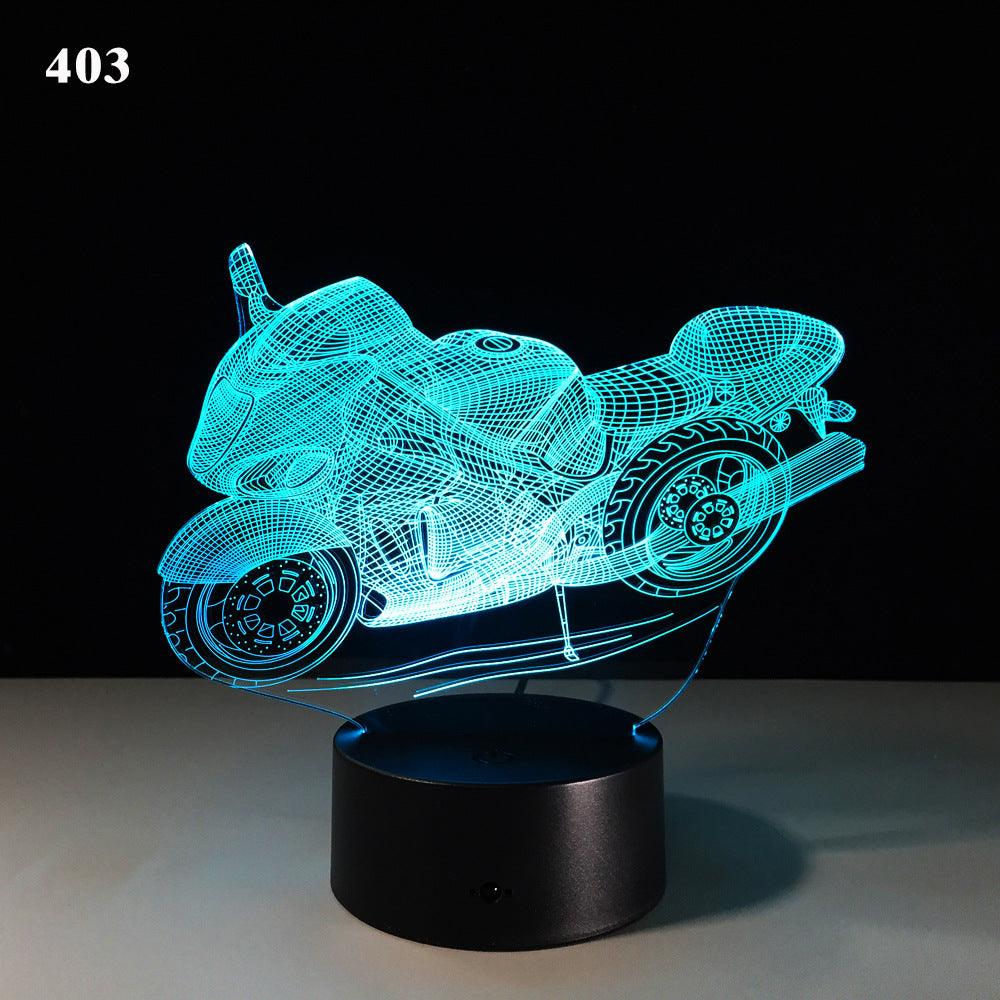 Motorcycle LED Desk Lamp - Hipster Collections