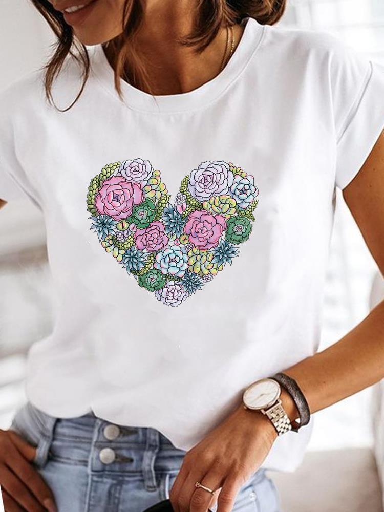 Women's Loose 3D Pattern T-shirt - Hipster Collections
