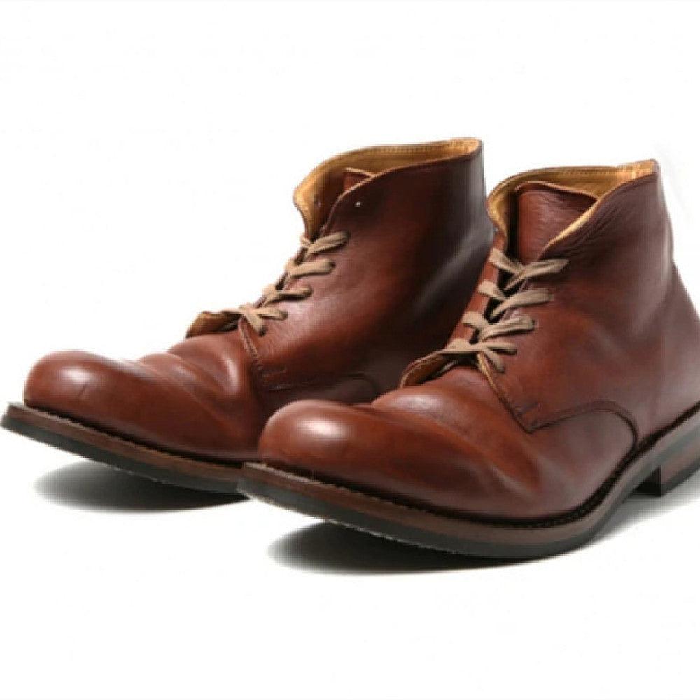 Casual Low Cut Round Head Boots - Hipster Collections