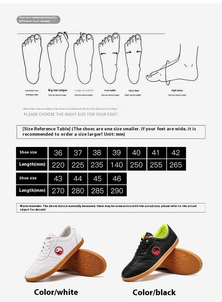 Men's Soft Bottom Lightweight Non-slip Breathable Martial Arts Practice Shoes - Hipster Collections