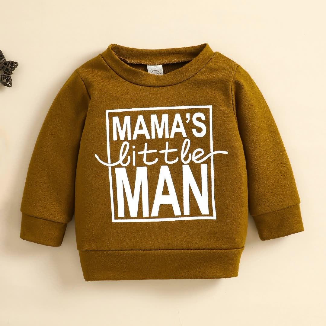 Brown Coat Newborn Baby Girl Alphabet Top - Hipster Collections