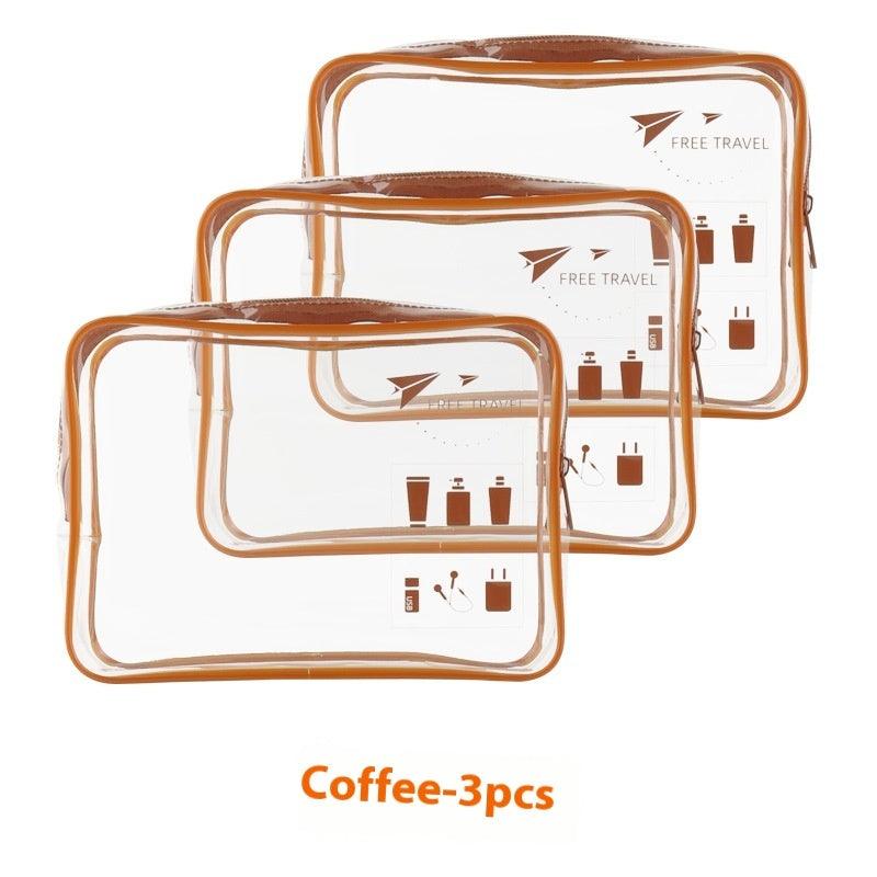 Multi-functional Transparent Travel Waterproof Portable Aviation Plastic Bag - Hipster Collections