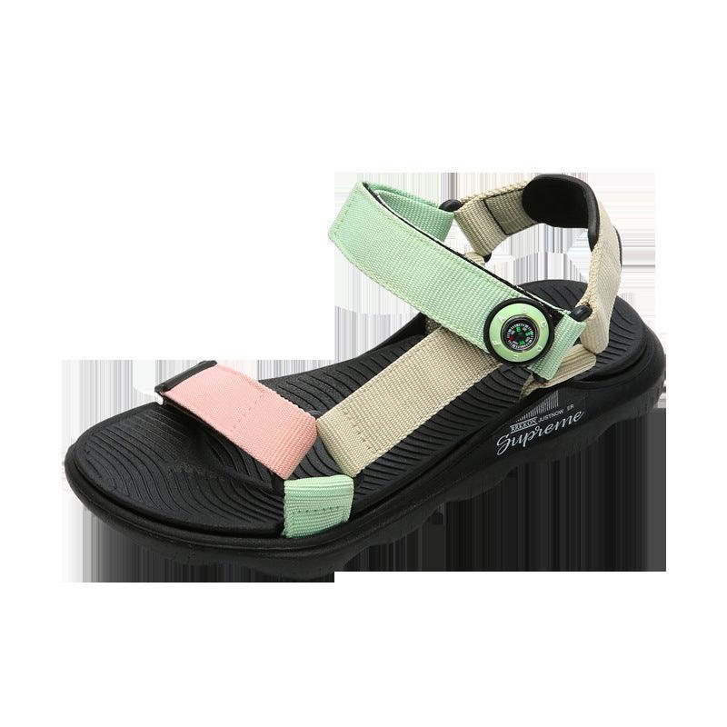 Candy Color Kids Webbing Beach Sandals - Hipster Collections